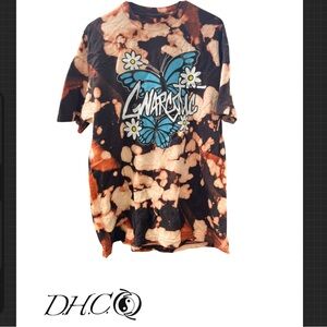 Gnarcotic Graphic Tee - Black and Orange